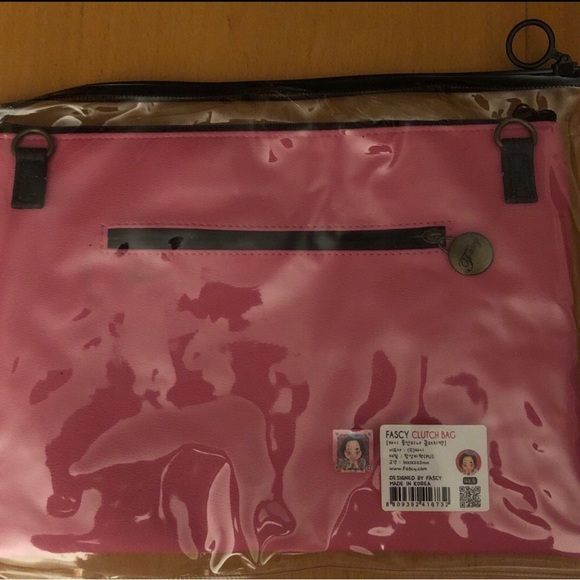 [FASCY] TINA Women’s Clutch 12x9 in Handbag NEW in Original plastic zip case. - Picture 3 of 5